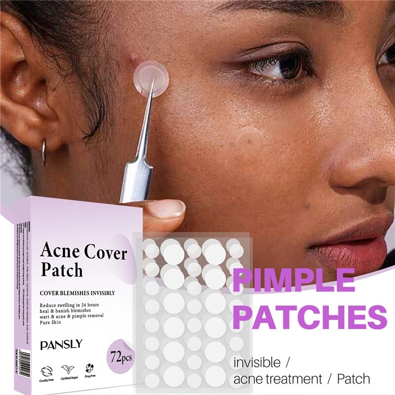 72 Pcs Invisible Healing  Face Acne Cover Patches-GLUTIONE