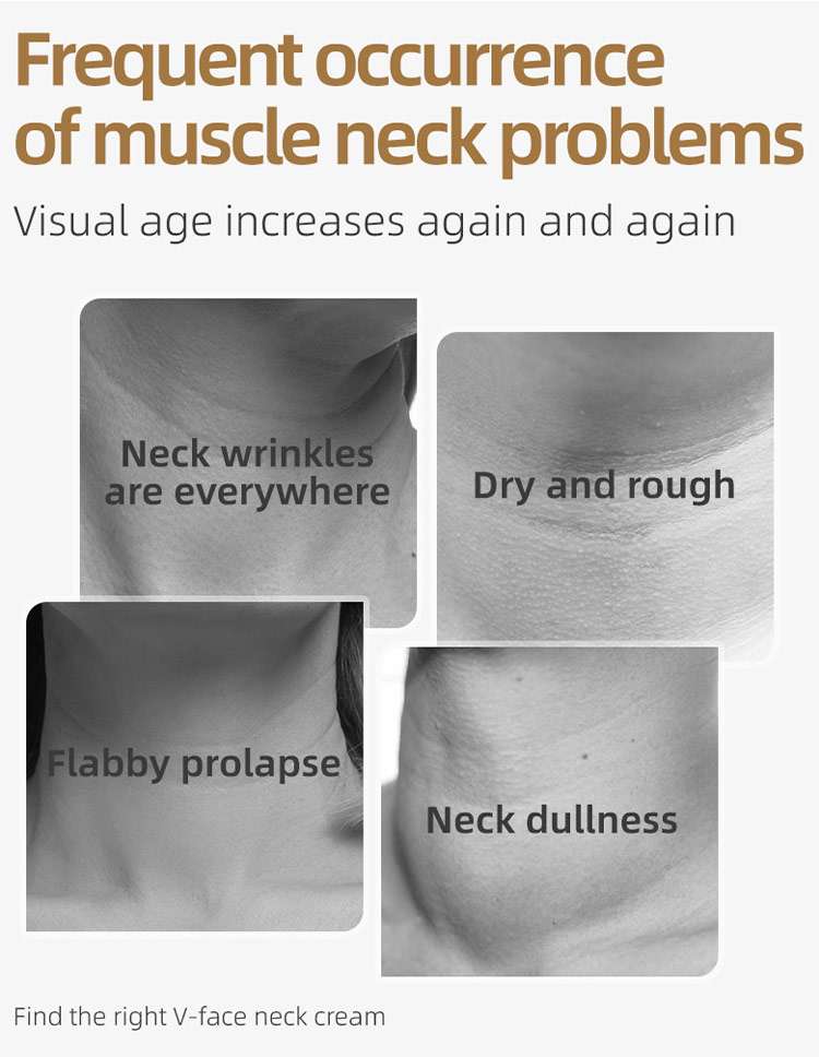 Neck Roller Cream-Lighten neck lines. Firming neck skin. Eliminate double chin - Look 10 years younger