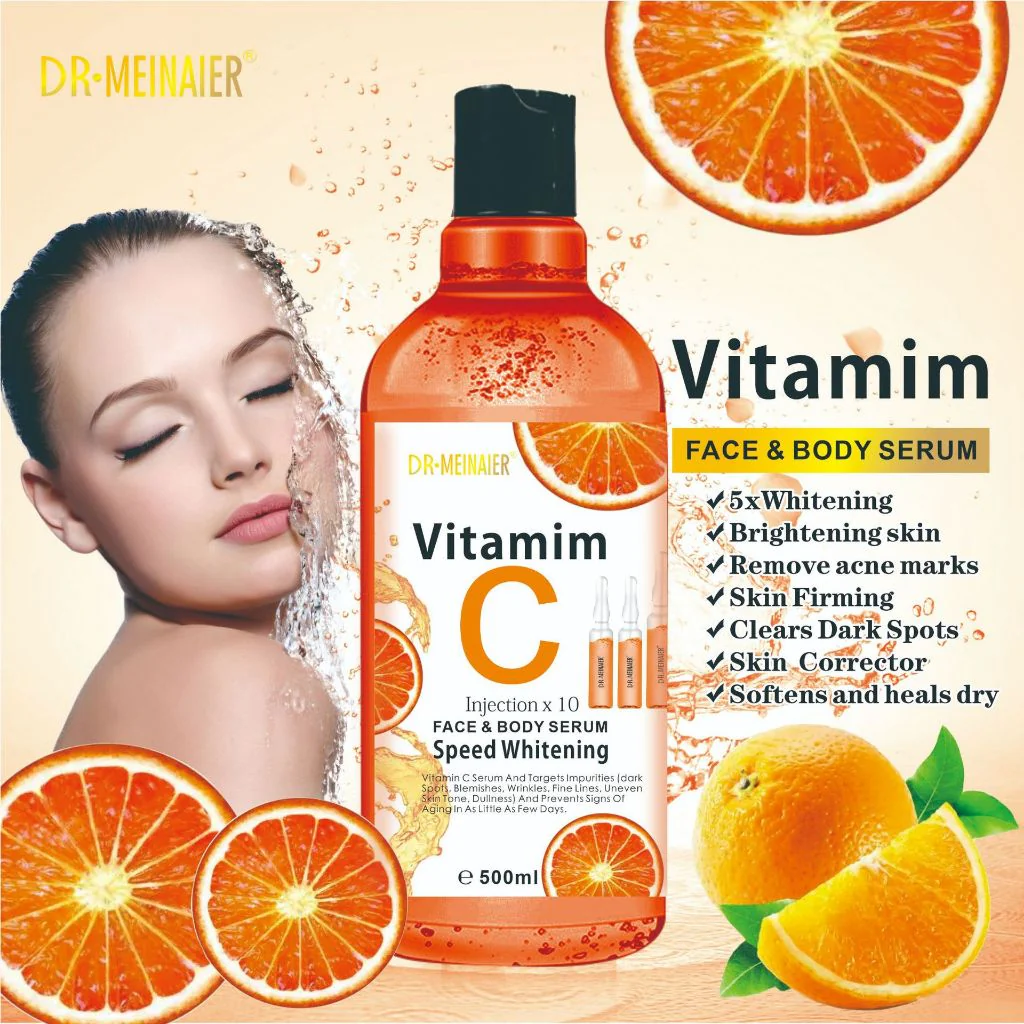 Dr Meinaier Vitamin C x 10 Speed Whitening Serum Face & Body 【500ml】