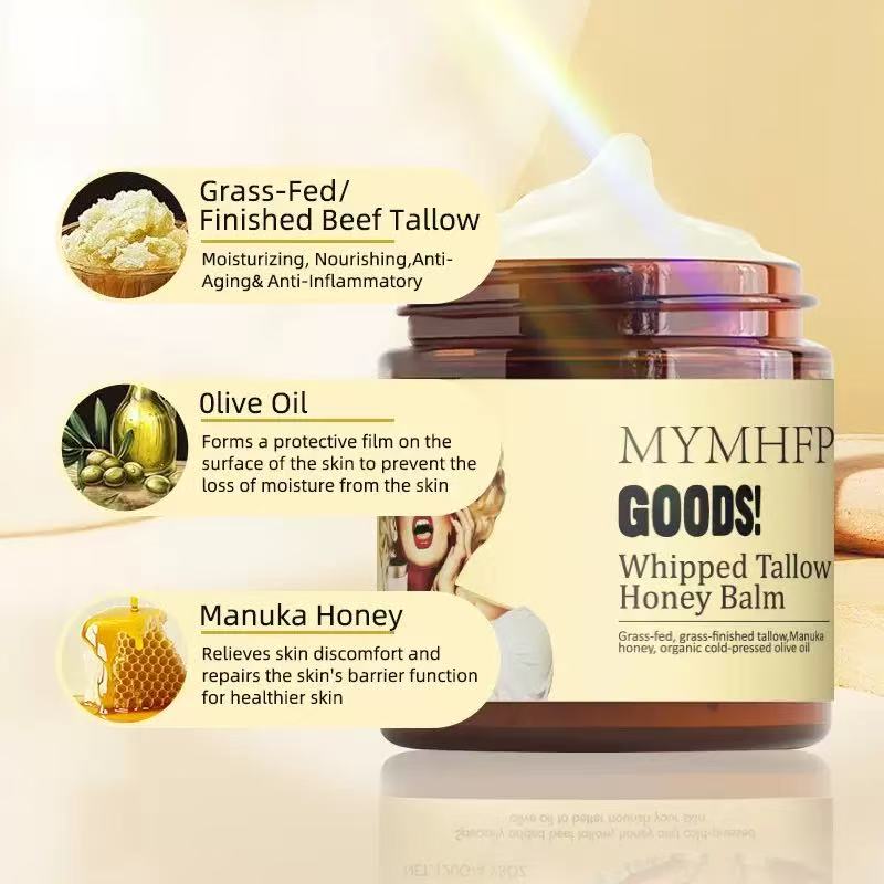 Facial Tallow Honey Balm Rejuvenation Face Cream