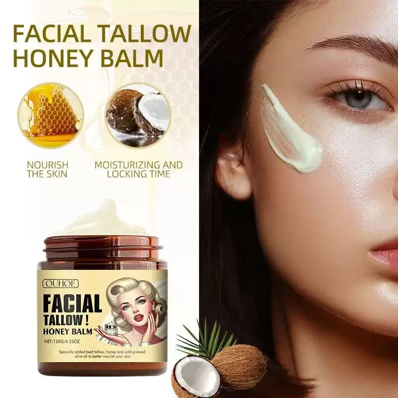 Facial Tallow Honey Balm Rejuvenation Face Cream