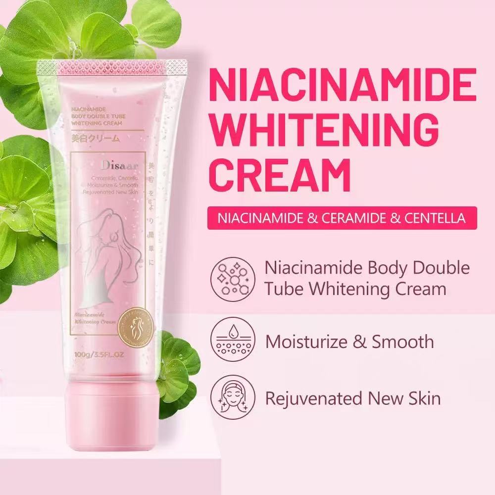 Niacinamide Body Double Tube Whitening Cream