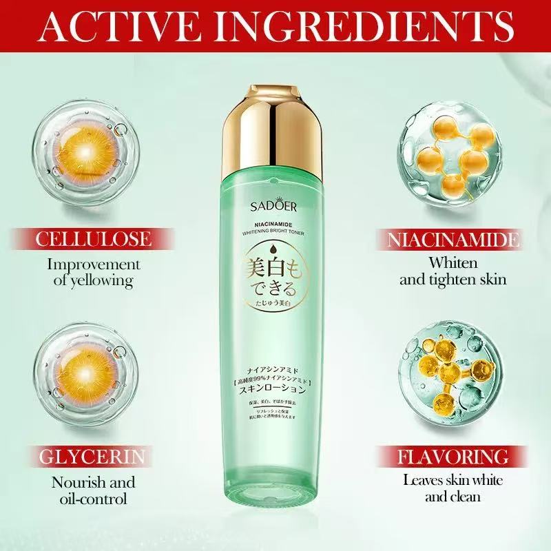  SADOER Niacinamide Whitening Bright Toner