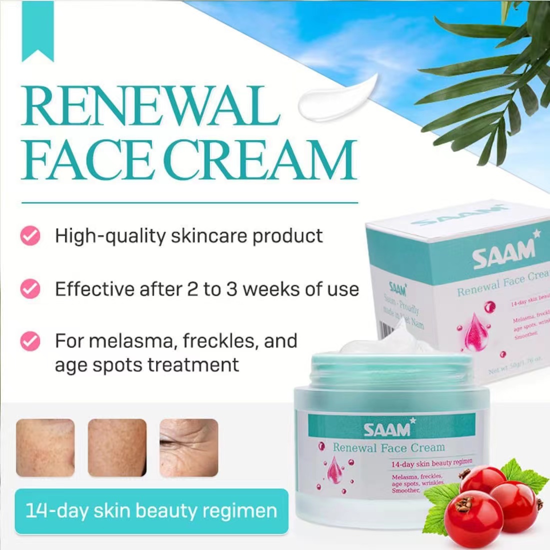 SAAM Renewal Face Serum