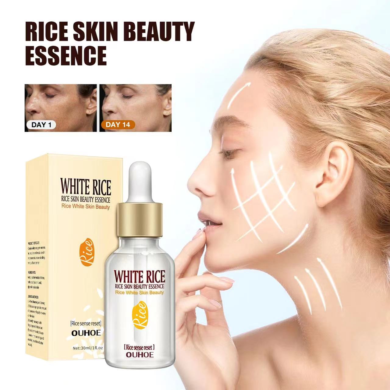 White Rice Skin Beauty Essence