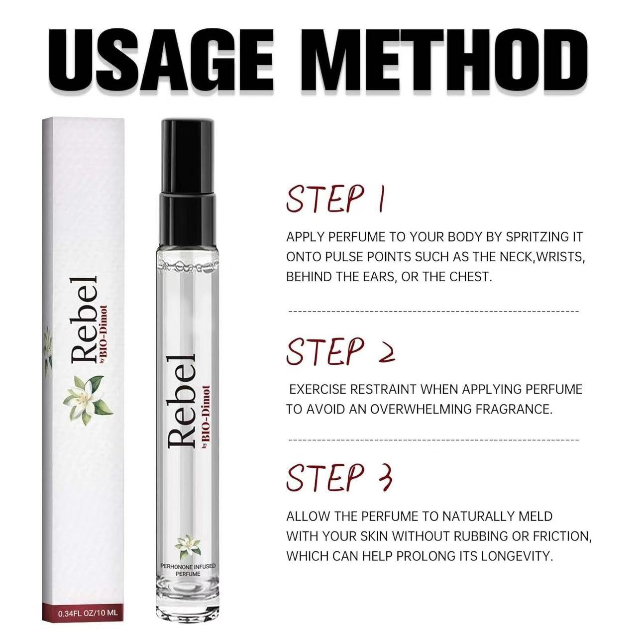 Rebel Pheromone Cologne Perfume