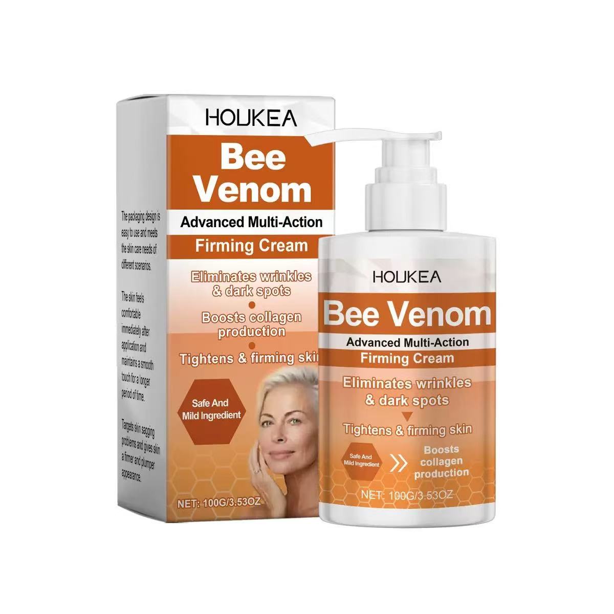 🔥 Bee Venom facial cream gently moisturizes and cares for soft skin