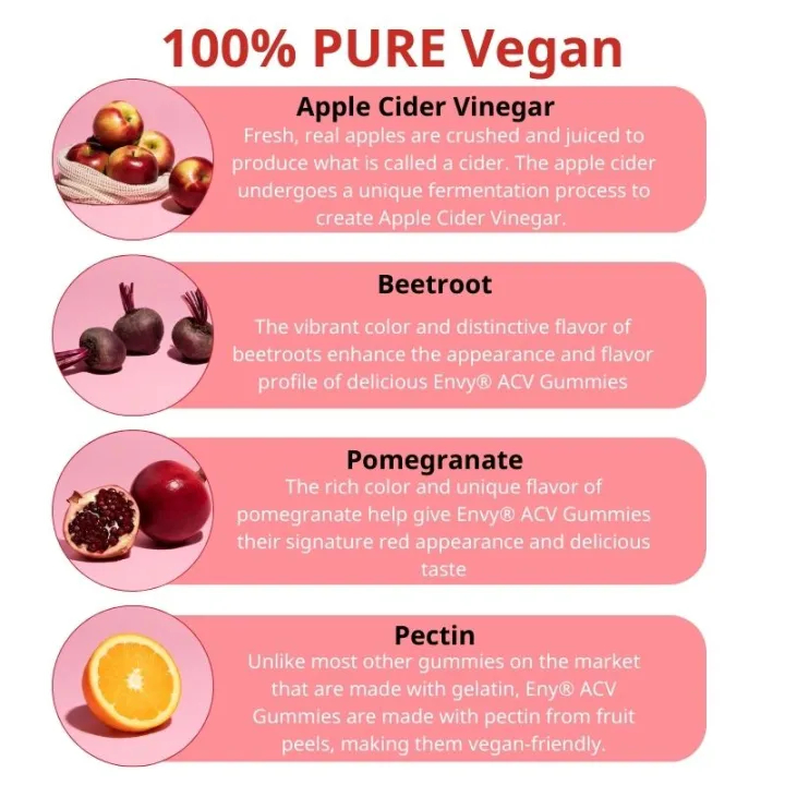 100% Pure Vegan Apple Cider Vinegar Gummies【⚡Buy 2 Get 1 Free- Limited Time Sale 🔥】-GLUTIONE