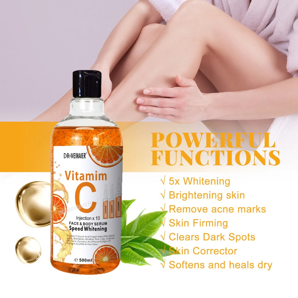Dr Meinaier Vitamin C x 10 Speed Whitening Serum Face & Body 【500ml】