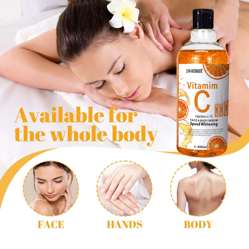 Dr Meinaier Vitamin C x 10 Speed Whitening Serum Face & Body 【500ml】