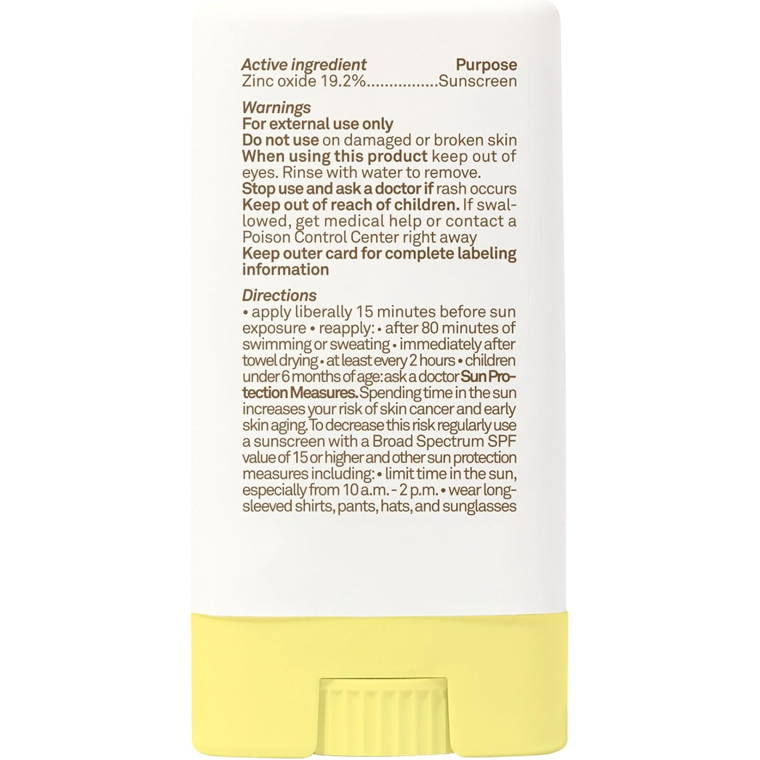 Mineral Sunscreen Face Stick - SPF 50 - UVA/UVB Face and Body Protection - Fragrance Free – Safe for Sensitive Skin
