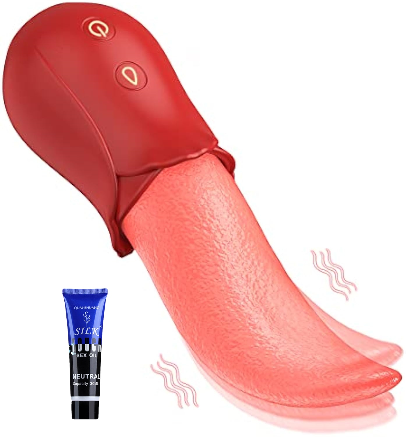 💥💥This Month's New Products Big Price Drop Oral Sex Clitoris Vibrator - Wet Tongue 👅