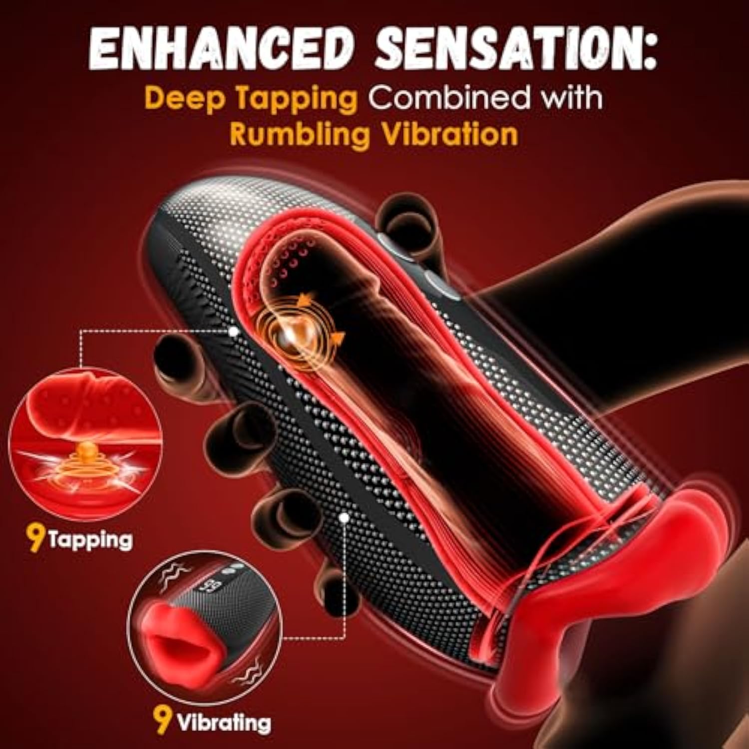💥💥Our latest research and development of a powerful artifact - Deepthroat penis trainer💪😍