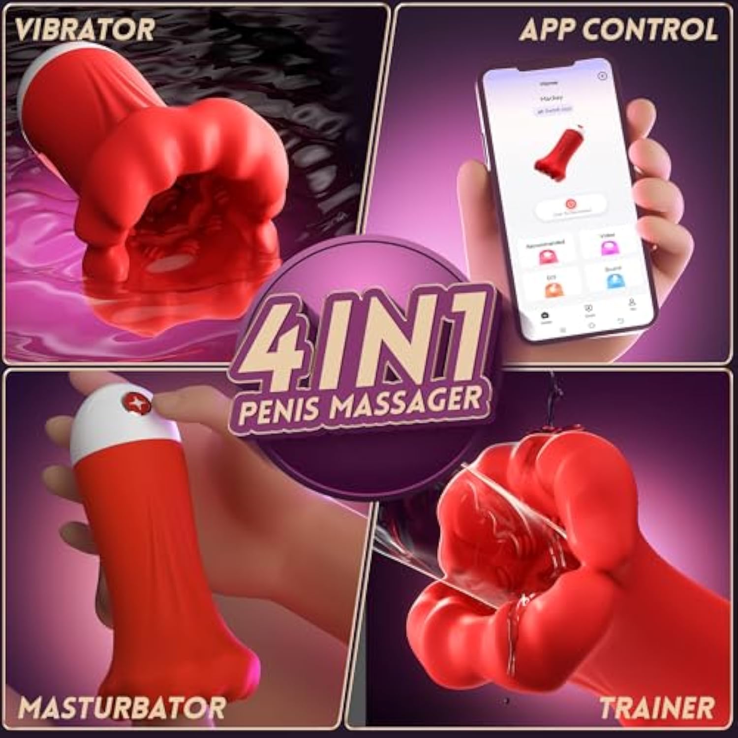 💥💥Big Sale This Week As low as 39.99 Hard Man Series - Multi-Function Big Mouth💋