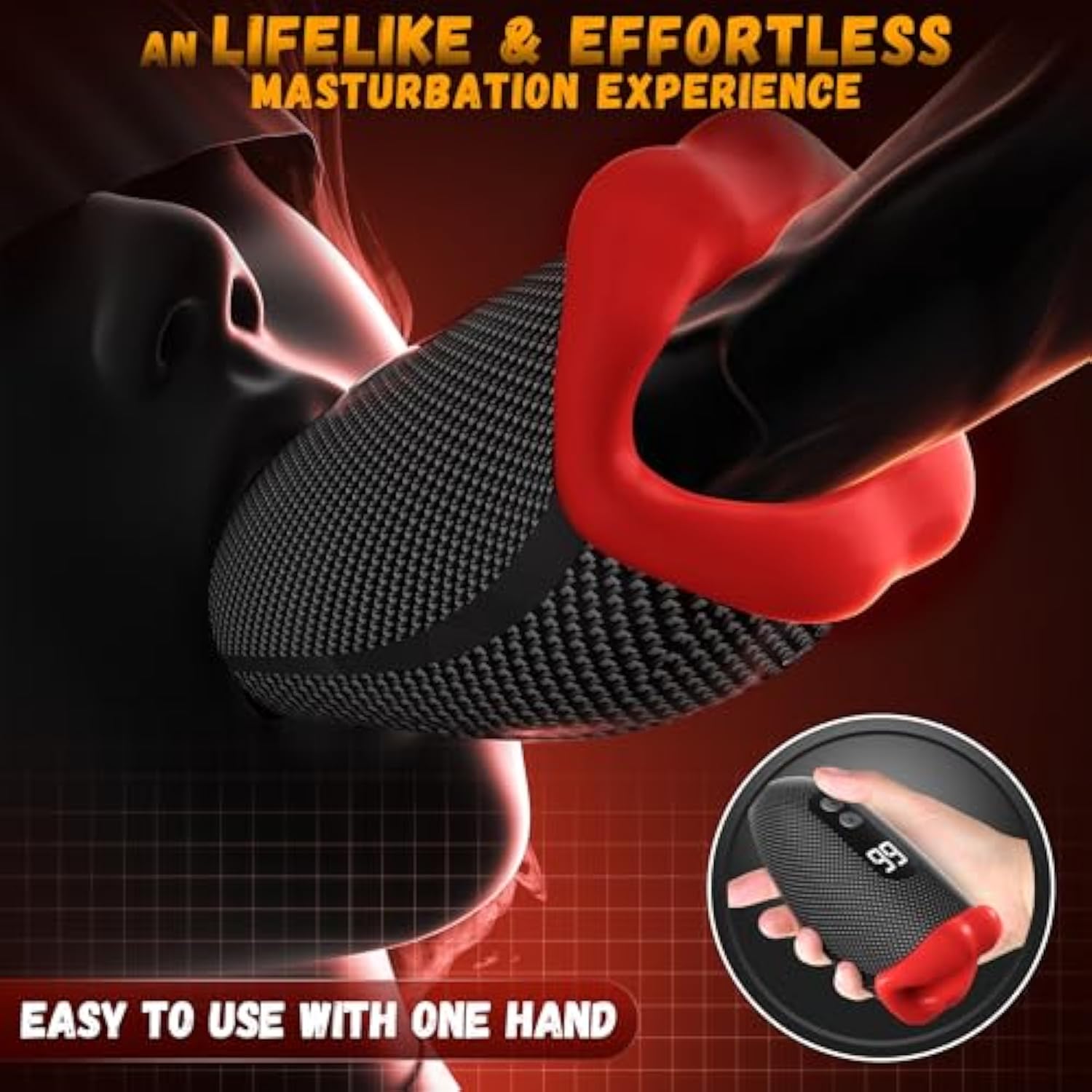 💥💥Our latest research and development of a powerful artifact - Deepthroat penis trainer💪😍