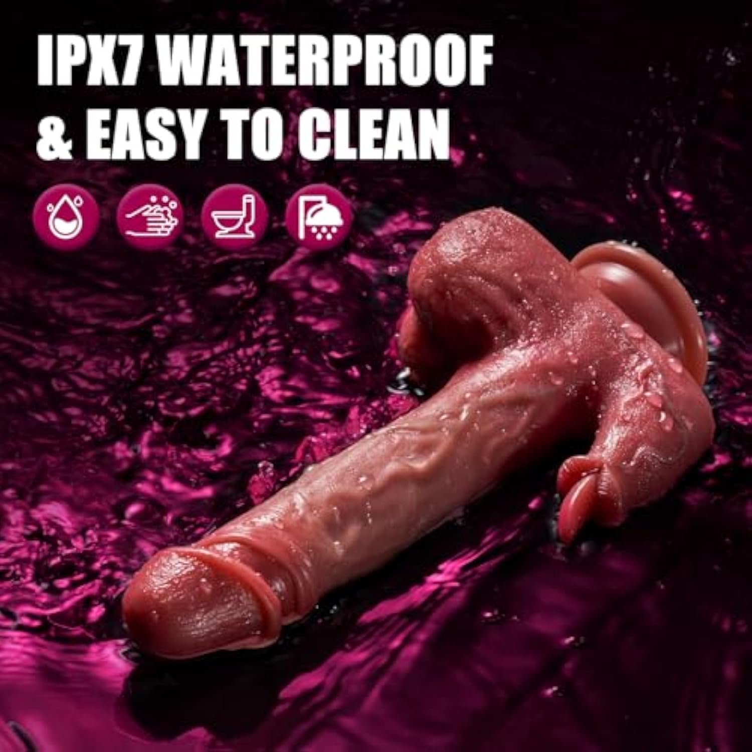 💥💥Our store specially launches the late night carnival series -😍💧 super realistic multifunctional dildo vibrator
