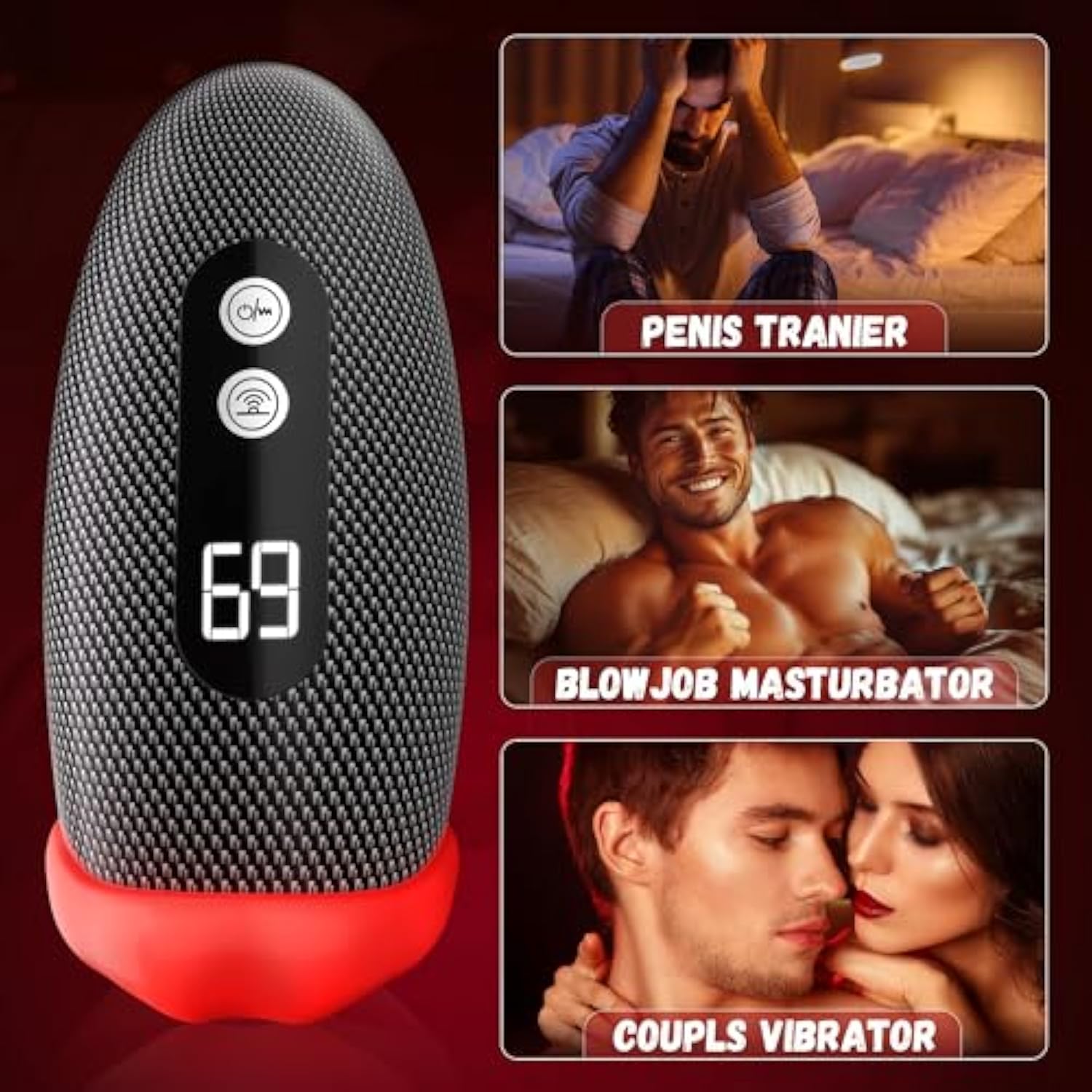 💥💥Our latest research and development of a powerful artifact - Deepthroat penis trainer💪😍