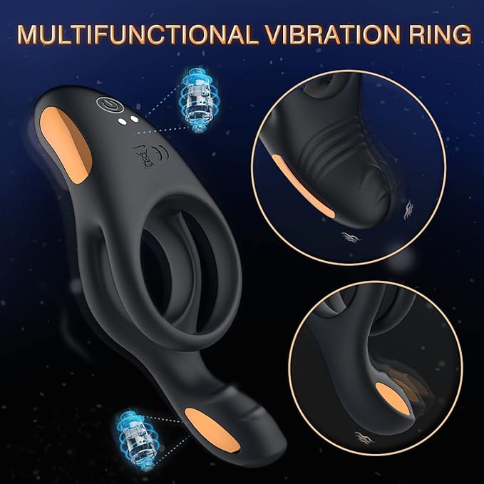 💥Special launch of supreme series in 2024-👑3-in-1 real men penis ring