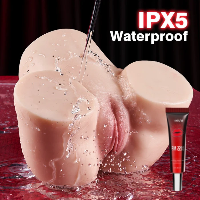 5 Sucking & 7 Vibrating Sex Doll for Men, Realistic Pussy Ass Automatic Masturbator Masturbator Doll with 3D Vaginal Channel