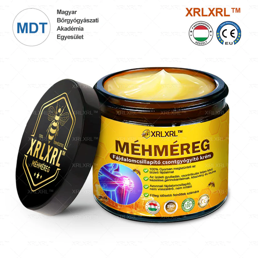 XRLXRL™ Méhméreg Fájdalomcsillapító Csontregeneráló Krém (Speziell für ältere Erwachsene & von der AAOS empfohlen)
