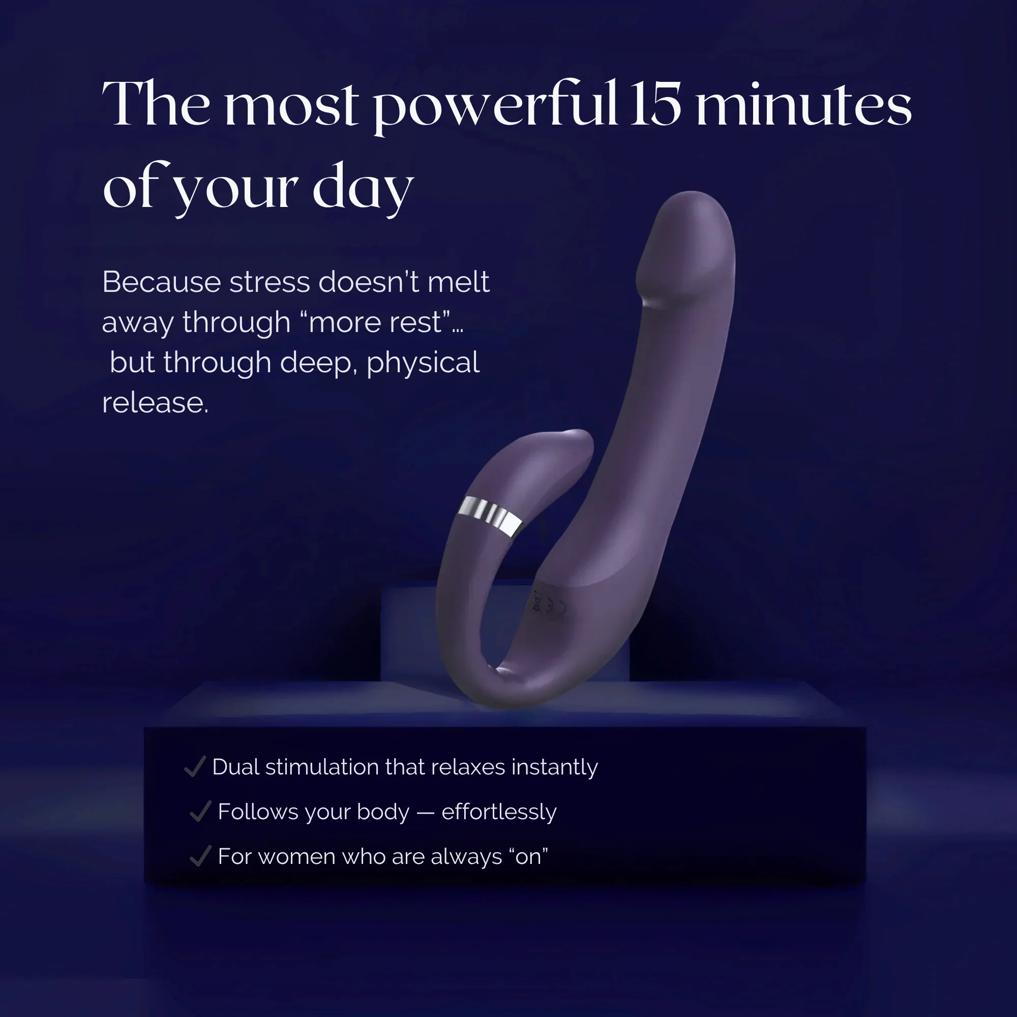 Stress Reset Vibrator - Bold