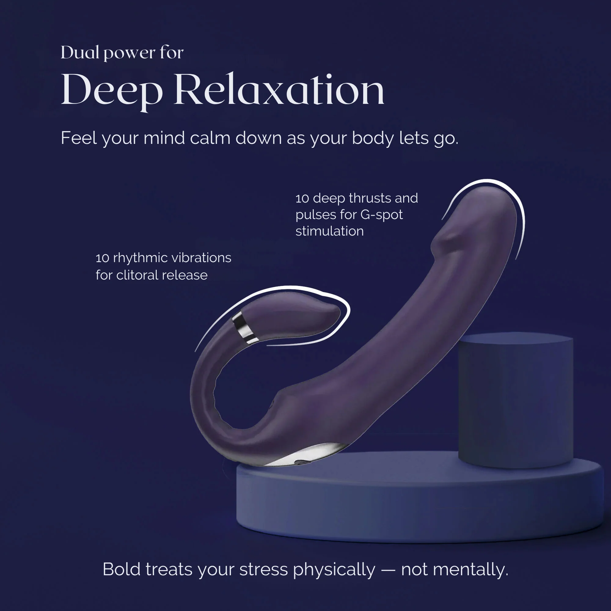 Stress Reset Vibrator - Bold