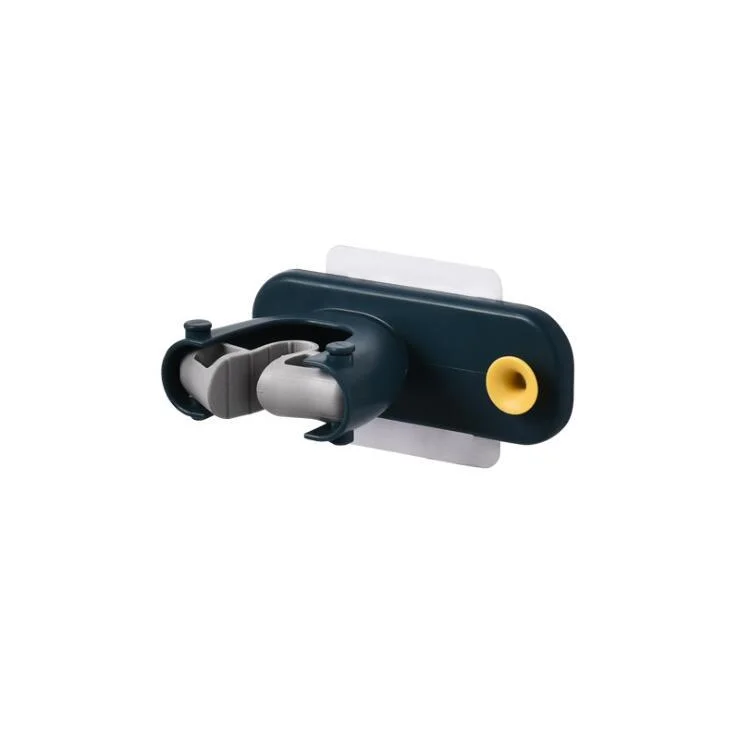 2pcs wall-mounted non-punching automatic grip mop holder