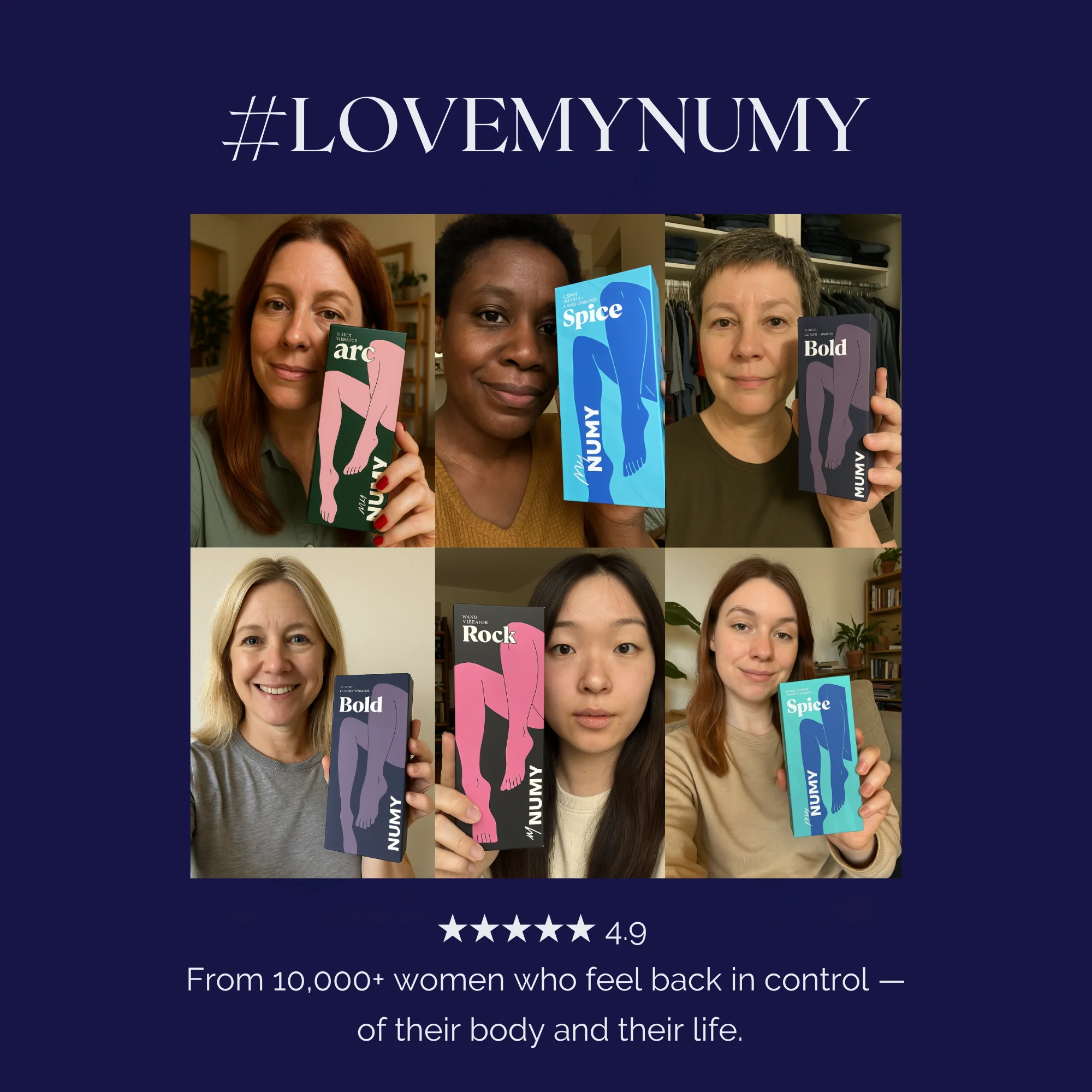 Stress Reset Vibrator - Bold