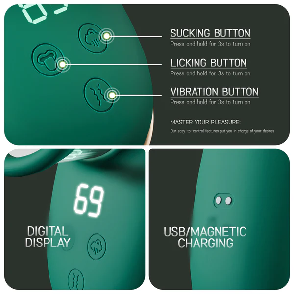 💥💥Special Offer in Our Store -💋💧 2nd Generation 3-in-1 Tongue Licking Clitoral Vibrator
