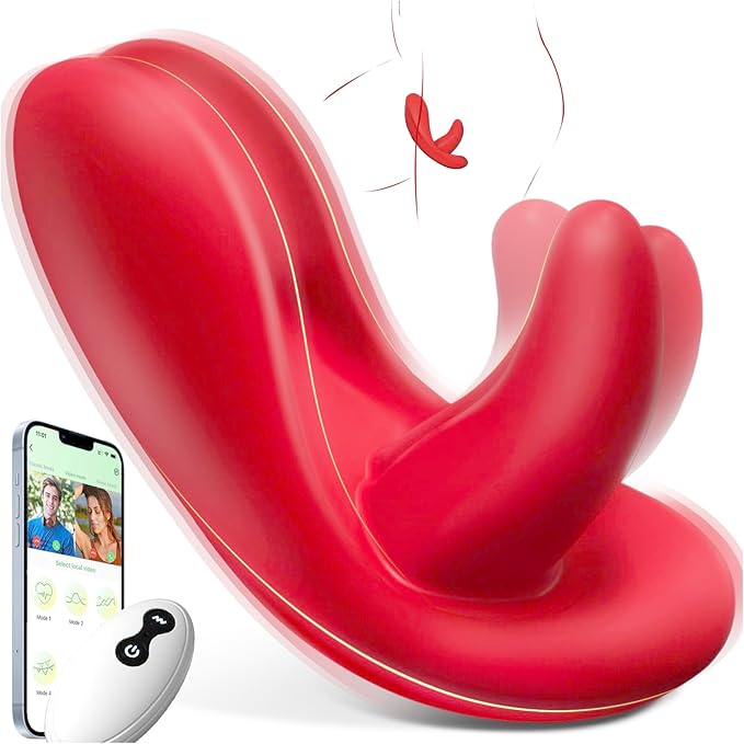 💥Red Tongue - 25 years of new product best-selling list, 👑360° stimulation of G-spot, clitoris and nipples