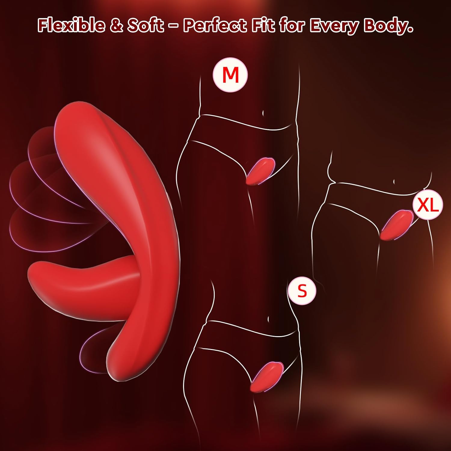 💥Red Tongue - 25 years of new product best-selling list, 👑360° stimulation of G-spot, clitoris and nipples