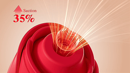 35% Stronger Suction Power