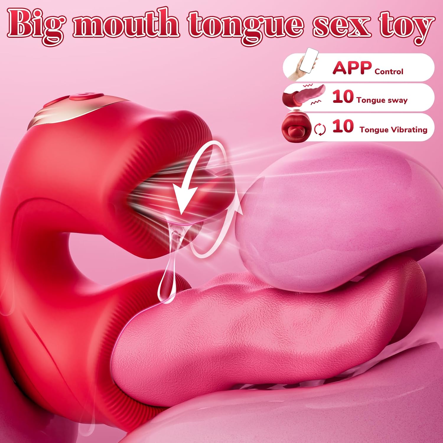 🤩2025 Special Launch High Quality - Powerful 3-in-1 - 👅 Giant Tongue