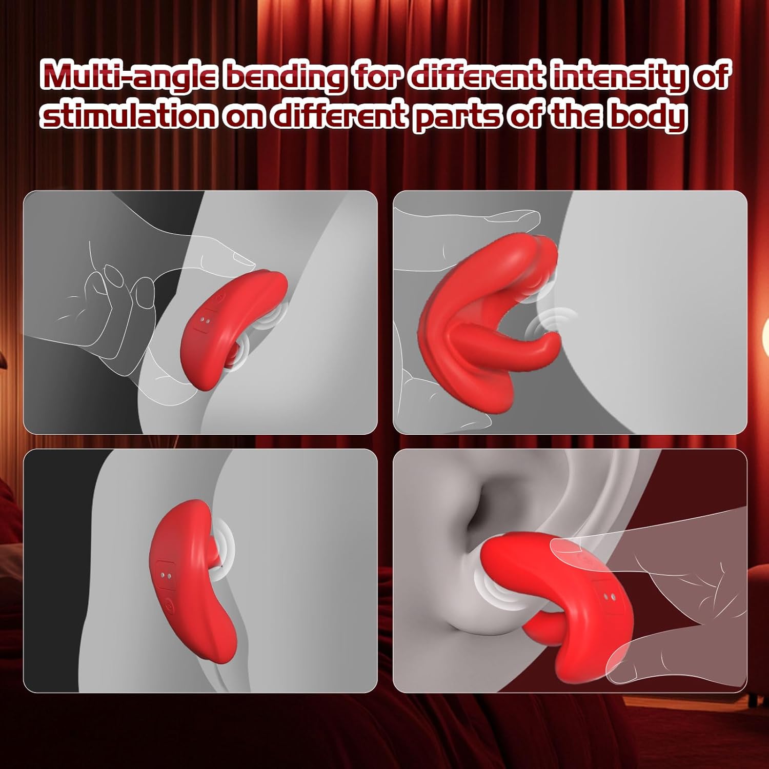 💥Red Tongue - 25 years of new product best-selling list, 👑360° stimulation of G-spot, clitoris and nipples