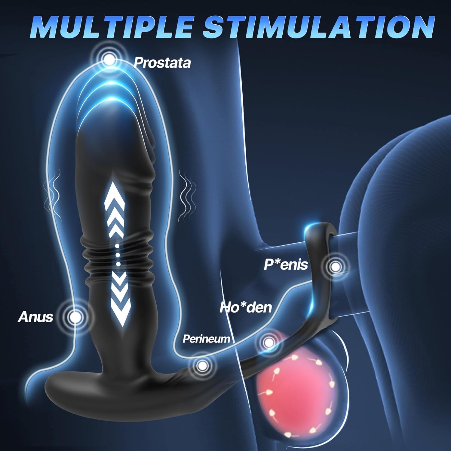 💥2024 Newly Developed Second Generation Supreme Series -😍💋 Multifunctional Anal Massager