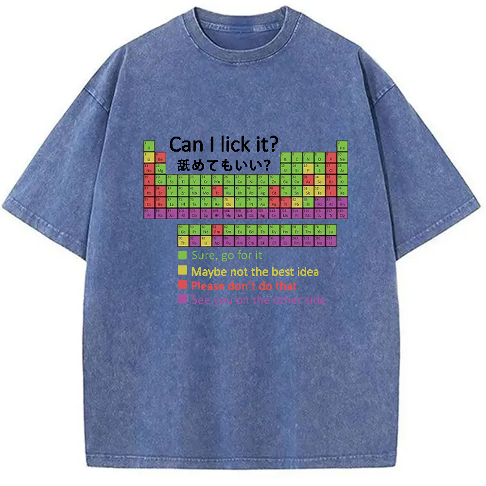 Tokyo-Assassin Can I Lick It Washed T-Shirt-Tokyo-Assassin