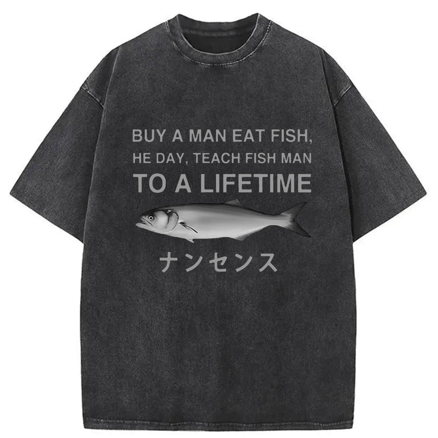 Tokyo-Assassin Funny To A Lifetime Washed T-Shirt-Tokyo-Assassin