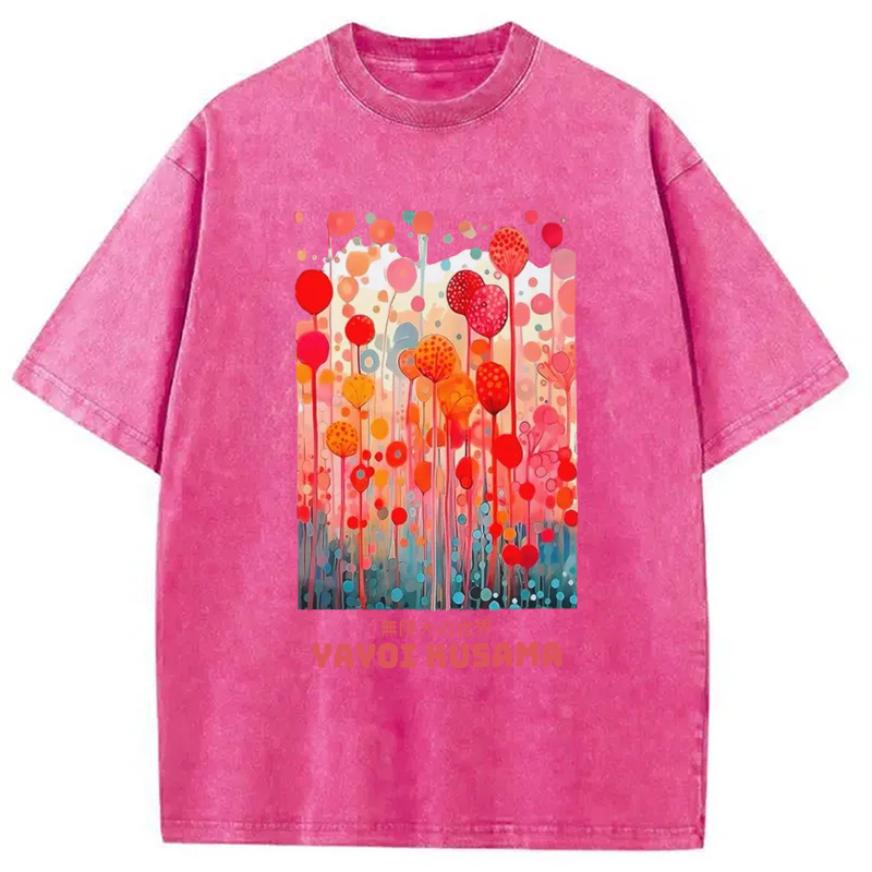 Tokyo-Assassin Artistic Creation Japanese Art Washed T-Shirt-Tokyo-Assassin