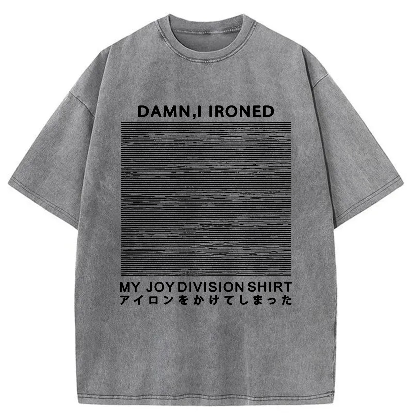 Tokyo-Assassin Ironed Music Washed T-Shirt-Tokyo-Assassin