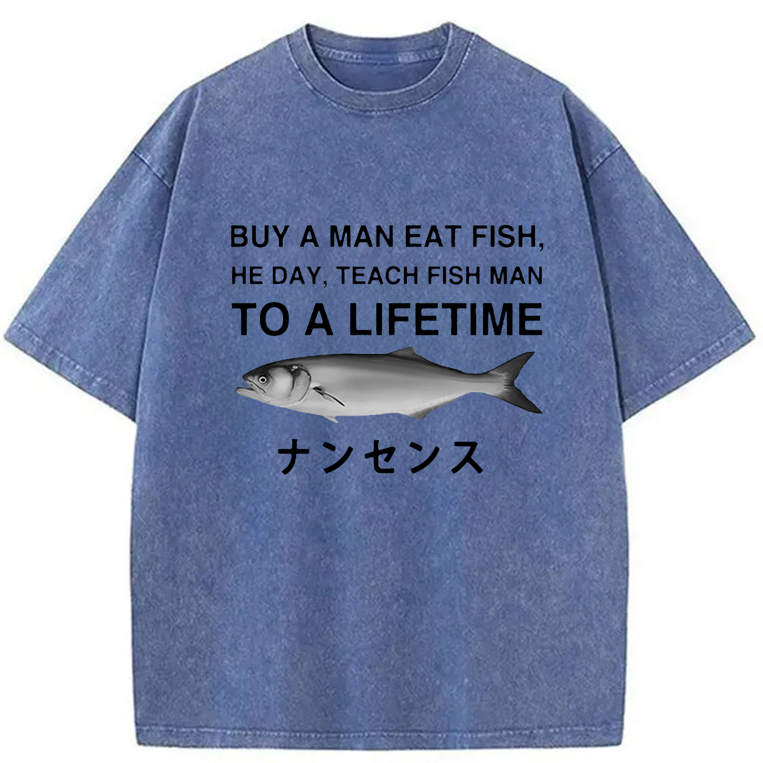 Tokyo-Assassin Funny To A Lifetime Washed T-Shirt-Tokyo-Assassin