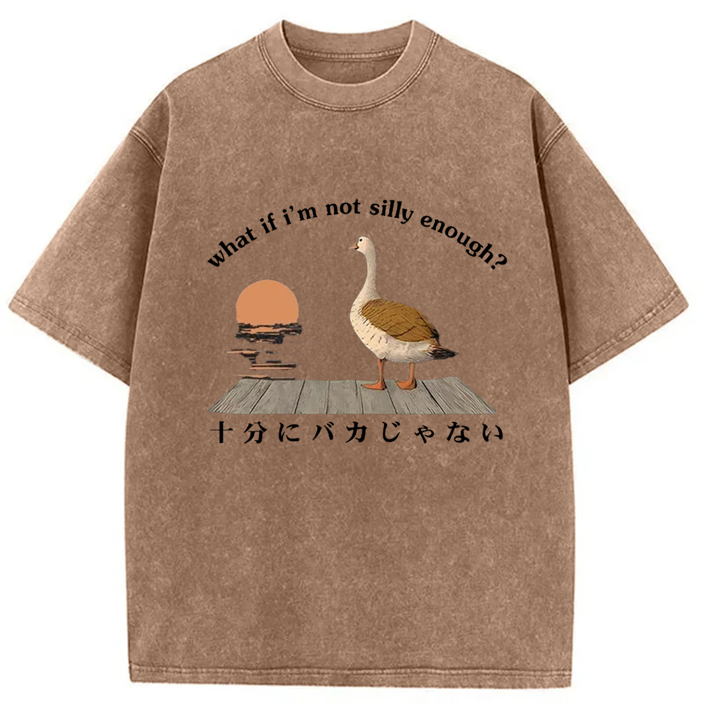 Tokyo-Assassin What If I'm Not Silly Enough Washed T-Shirt-Tokyo-Assassin