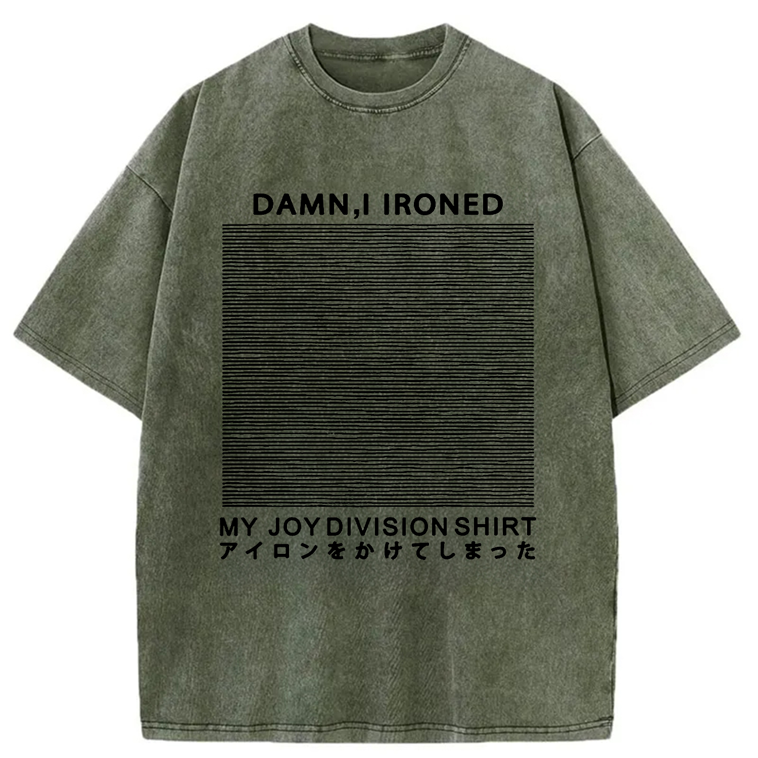 Tokyo-Assassin Ironed Music Washed T-Shirt-Tokyo-Assassin