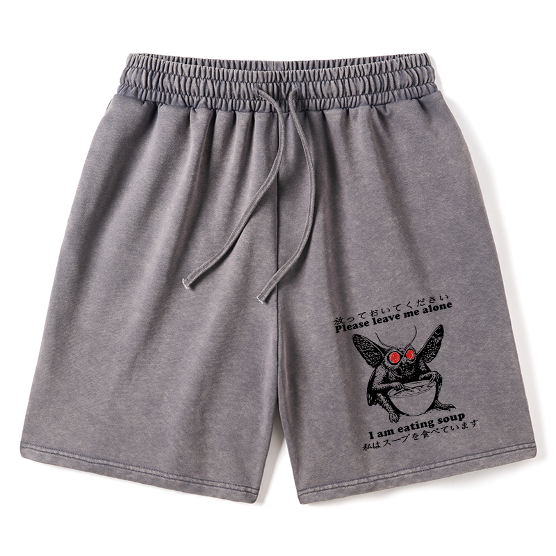 Tokyo-Assassin Don't Bother The Mothman Washed Shorts