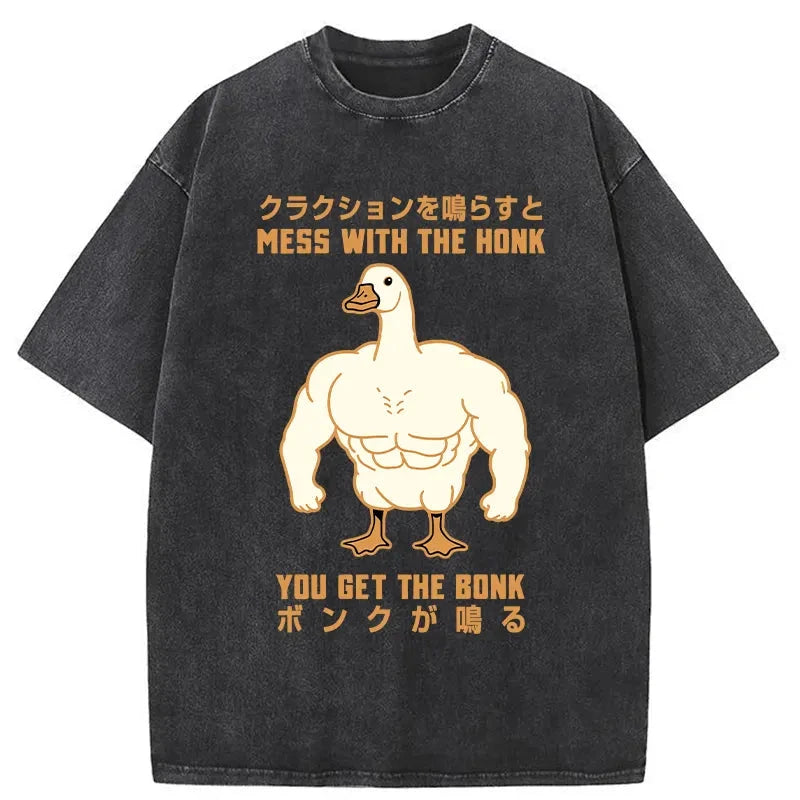Tokyo-Assassin Strong Goose Japanese Washed T-Shirt