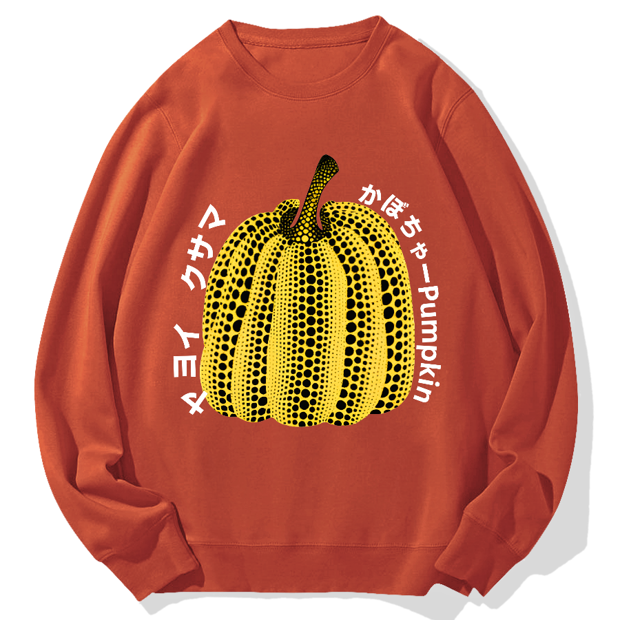 Tokyo-Assassin Pumpkin Geek Cotton Sweatshirt