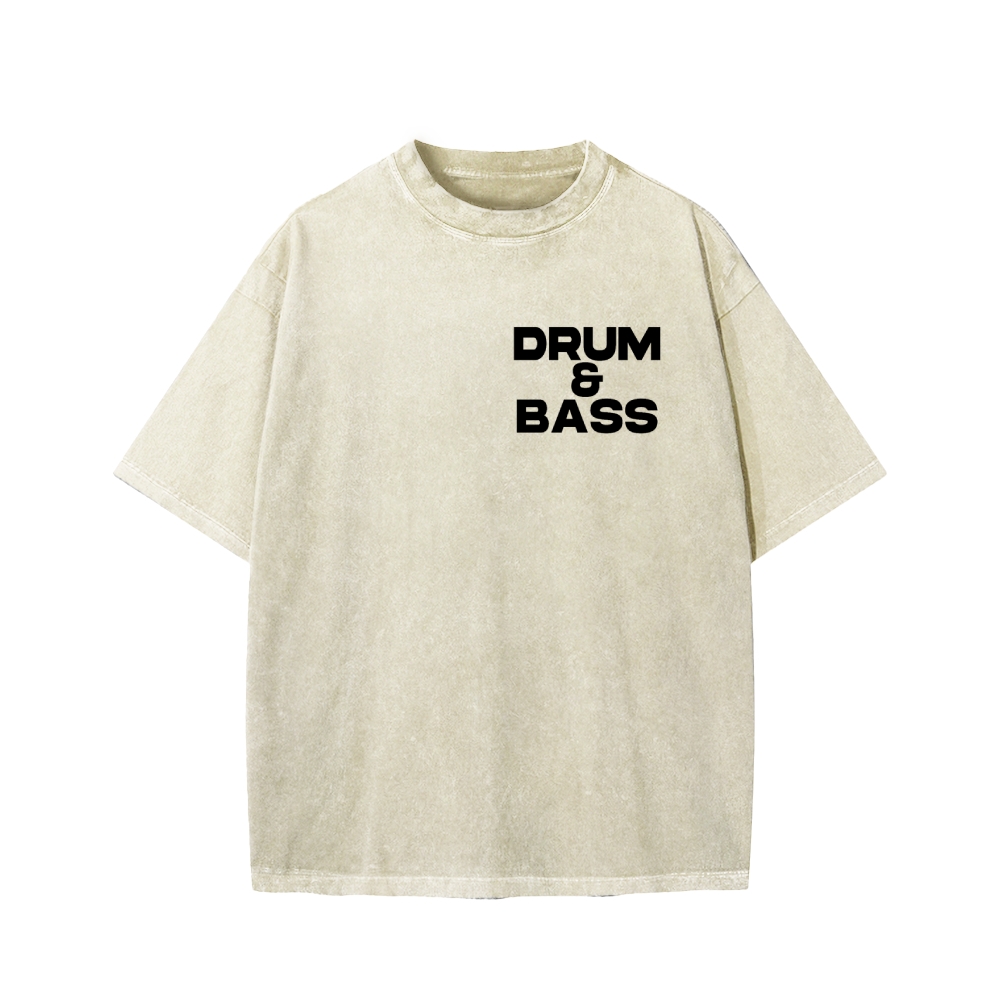 Drum & Bass Washed T-shirt
