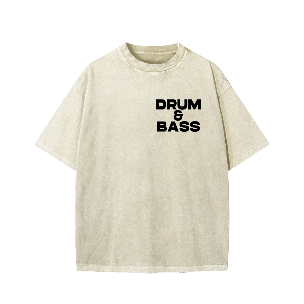 Drum & Bass Washed T-shirt