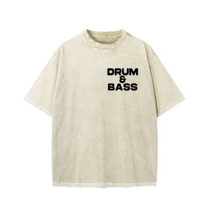 Drum & Bass Washed T-shirt