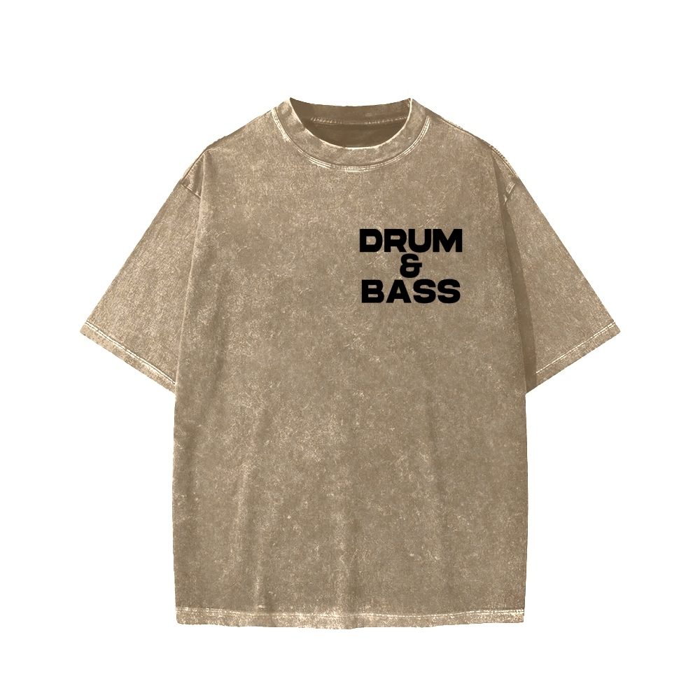 Drum & Bass Washed T-shirt