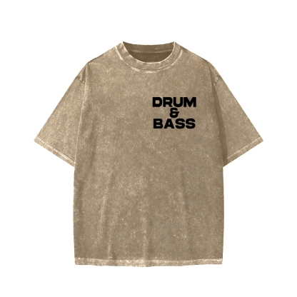 Drum & Bass Washed T-shirt